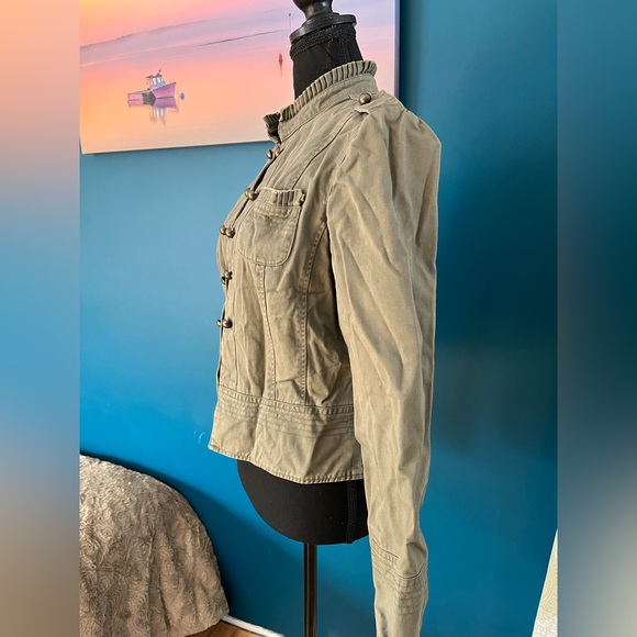 Y2K 2000s Retro Vintage Military Style Twilight Cosplay Apt. 9 Jacket size M - Picture 2 of 10